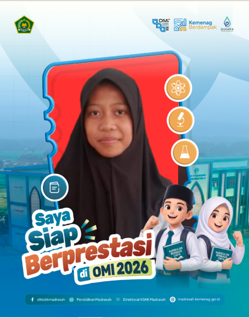 PESERTA OLIMPIADE MADRASAH INDONESIA 2 PESERTA DARI MI NURUL JIHAD